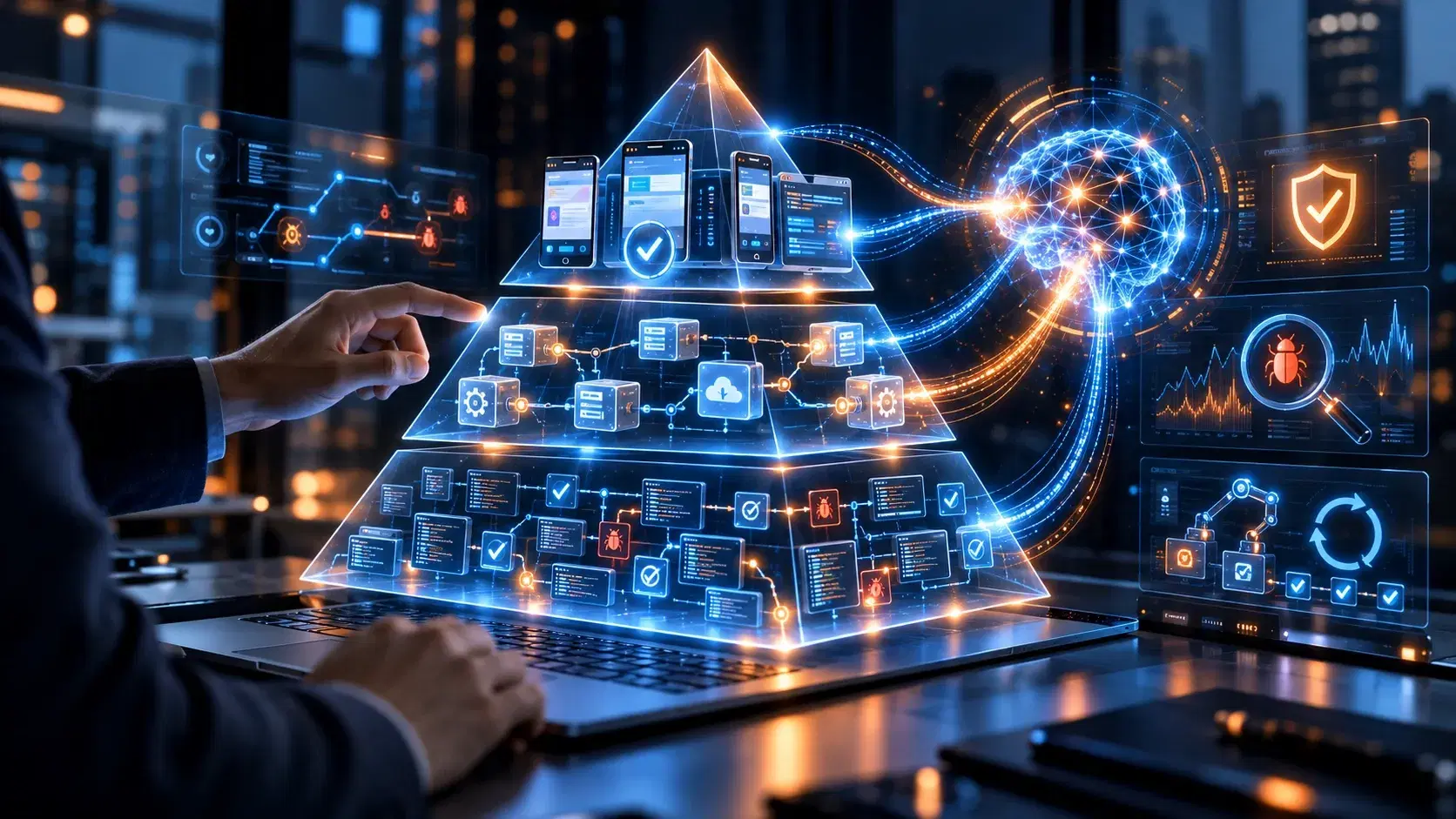 The Testing Pyramid 2.0: How AI Is Changing Software Testing